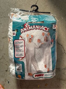 Pinky White Animaniacs Pinky Mouse Costume